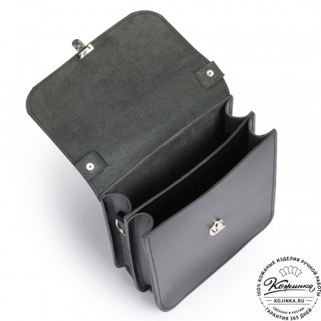 Кожаный планшет "Бронкс" (чёрный) 